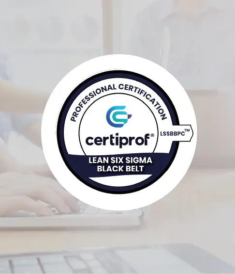 Lean Six Sigma Black Belt Certification - LSSBBPC - Certiprof 
